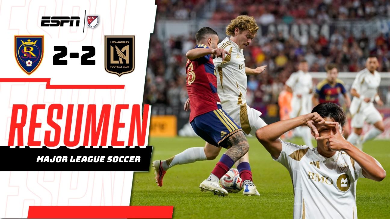 LAFC desperdicia la ventaja y Real Salt Lake le arrebata el triunfo