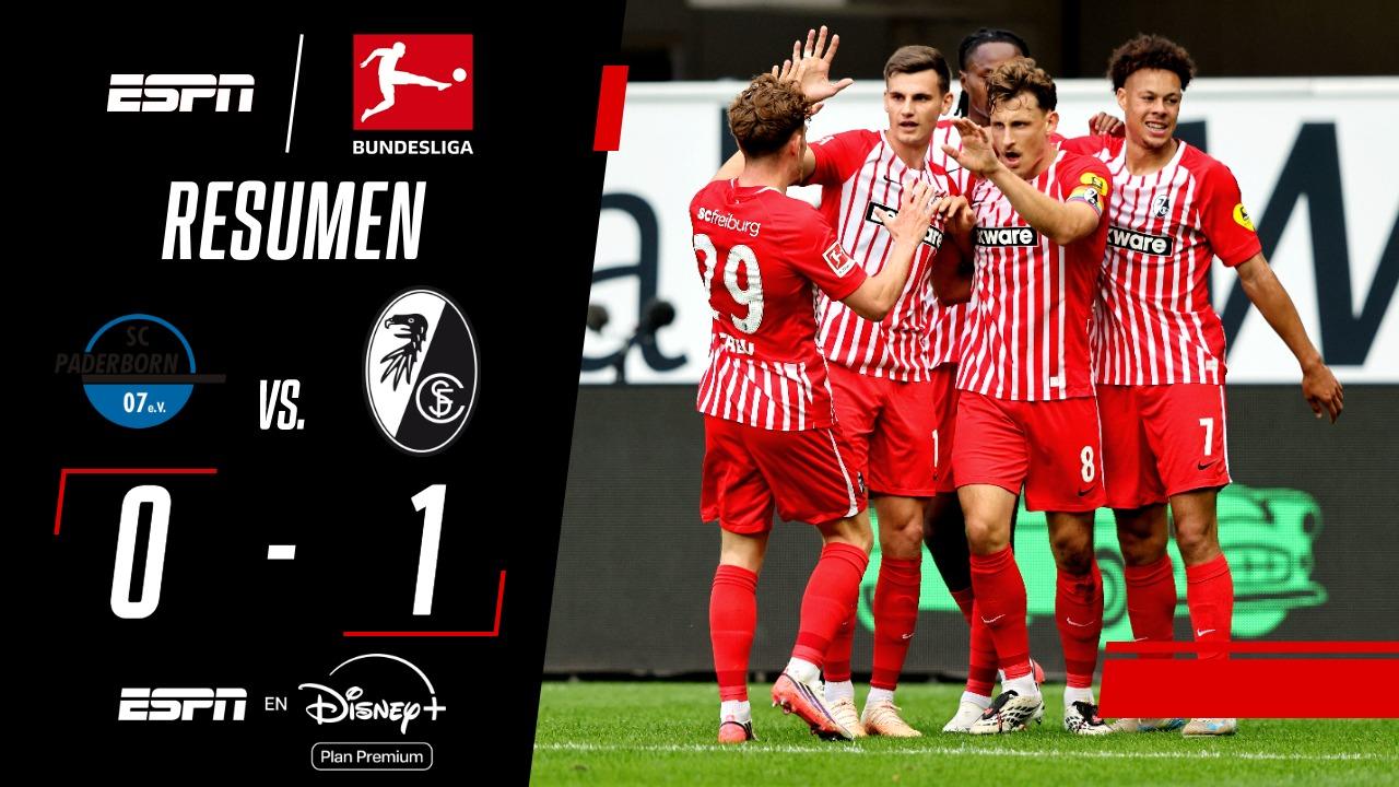 Friburgo se llevó un muy buen triunfo de visitante en la Bundesliga