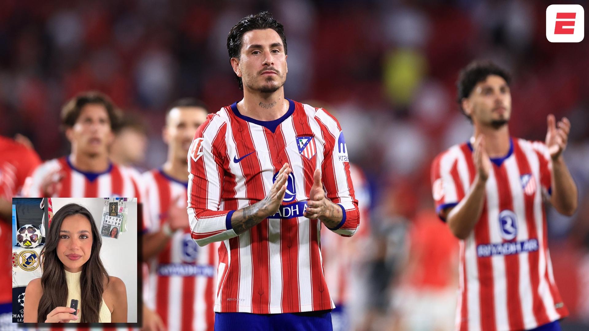 Equipo de gala para el Atlético en su visita al Athletic