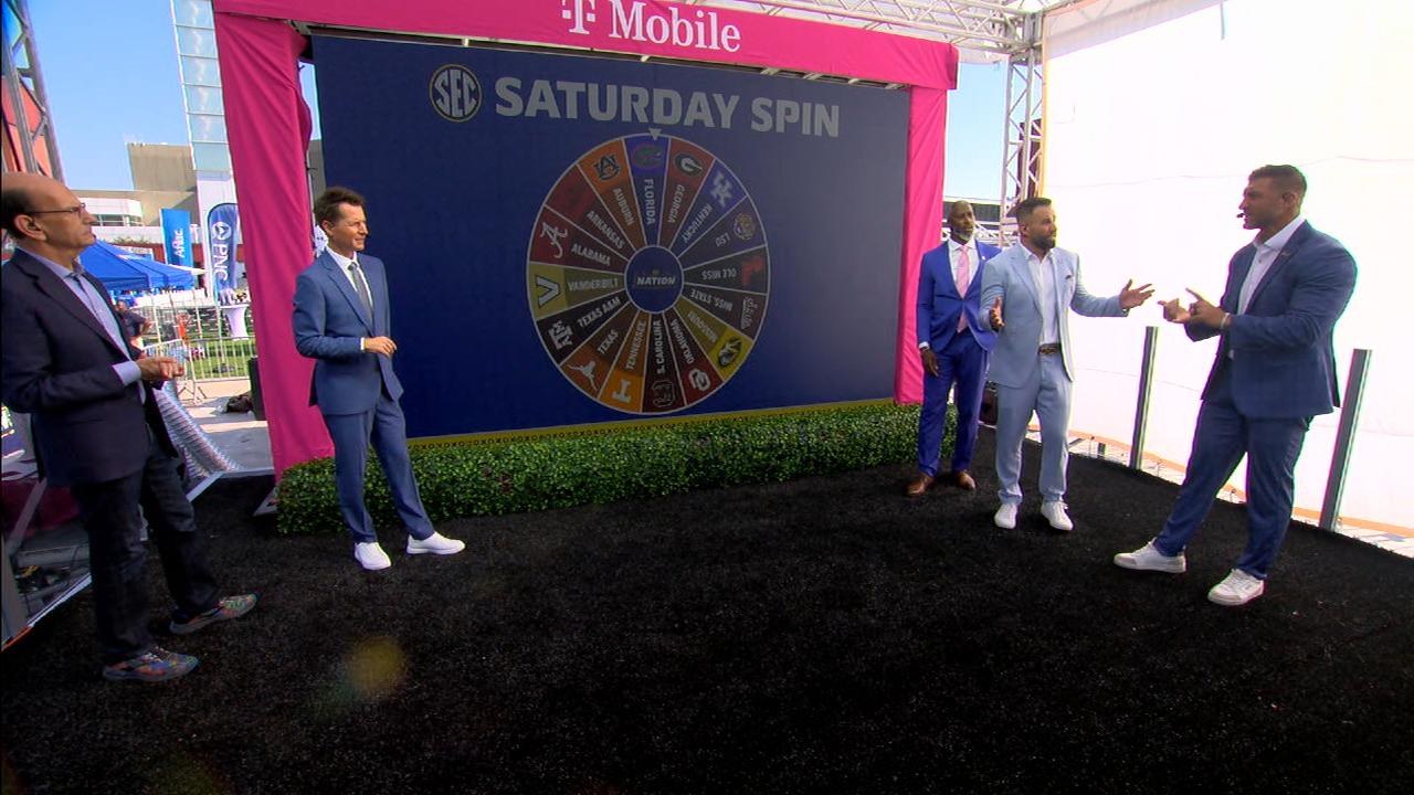 Comparing odds of SEC football scenarios in a game of saturday spin