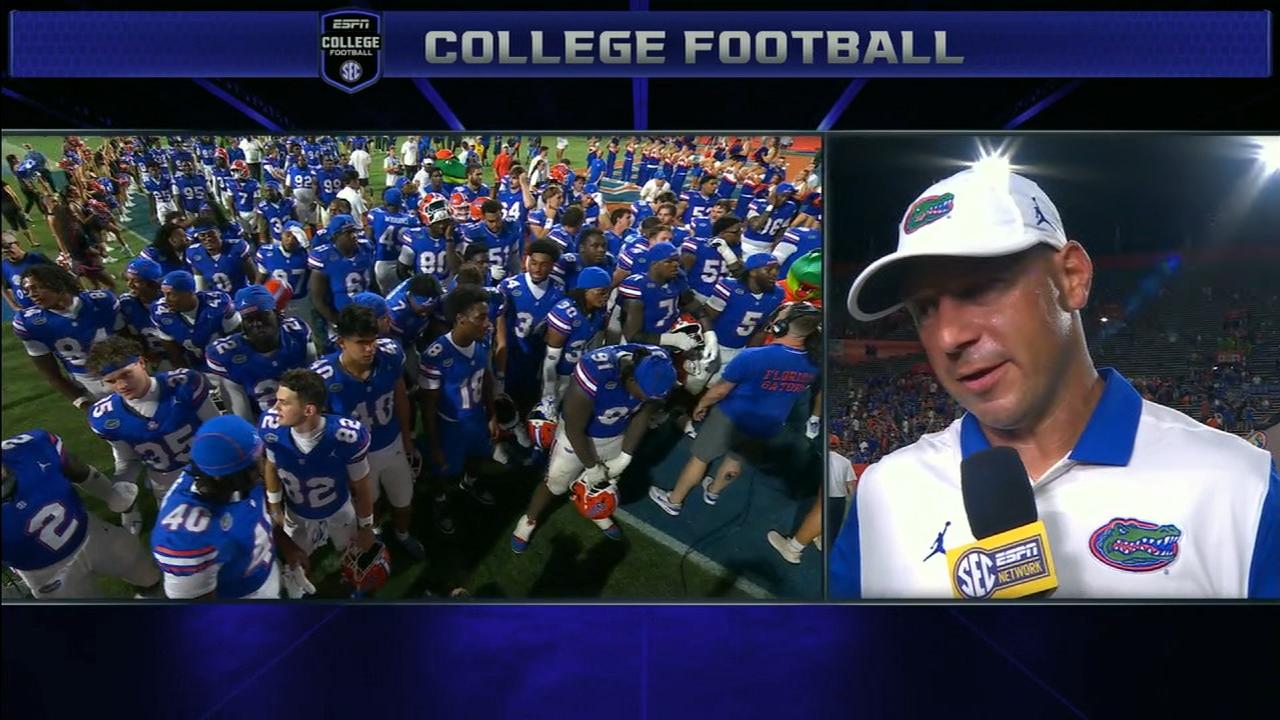 Sumrall on Gators' QB Philo: 'It's fun to watch him play'
