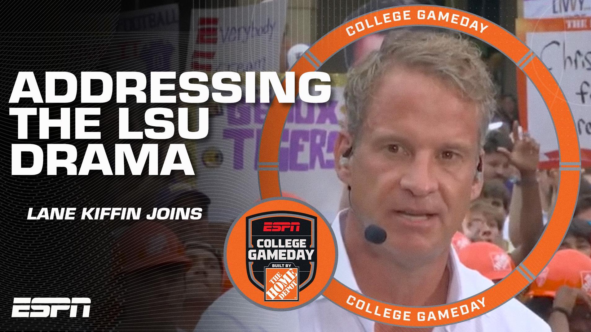 'To do great things, you're gonna be hated!' - Lane Kiffin on handling LSU drama l College GameDay