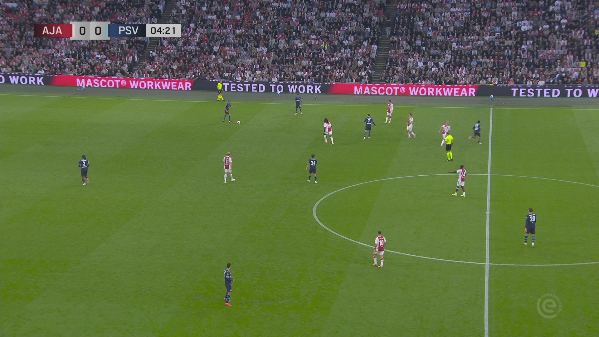 Verhitte topper in de Johan Cruijff Arena | Samenvatting Ajax - PSV