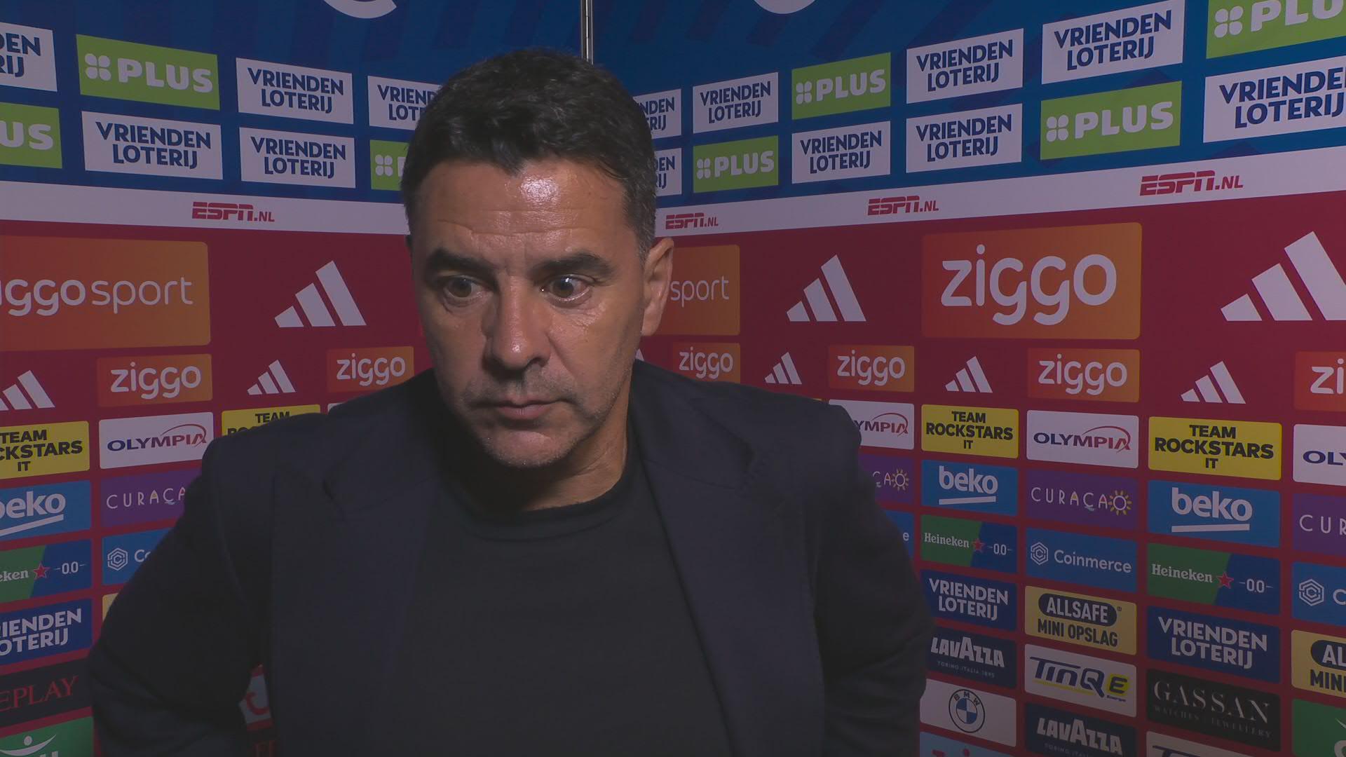 Míchel: "Ik ben erg tevreden met de prestatie van het team"