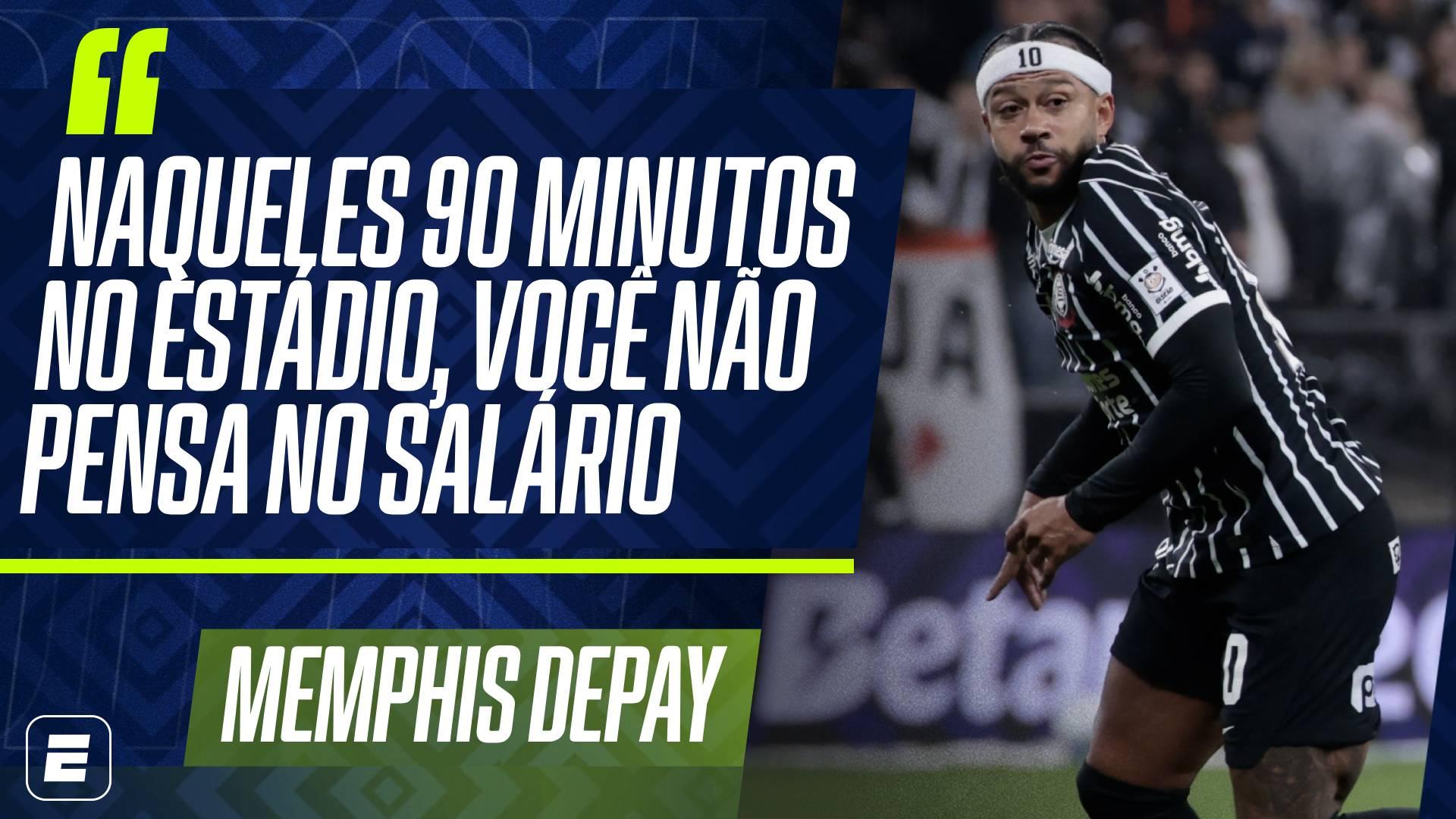 Memphis Depay desabafa sobre salários atrasados no Corinthians e minimiza pressão: 'Se você não entende...'