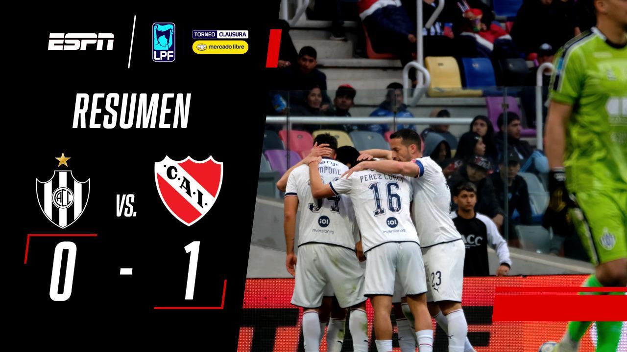 Con gol de Leo Godoy, Independiente se impuso 1-0 sobre Central Córdoba