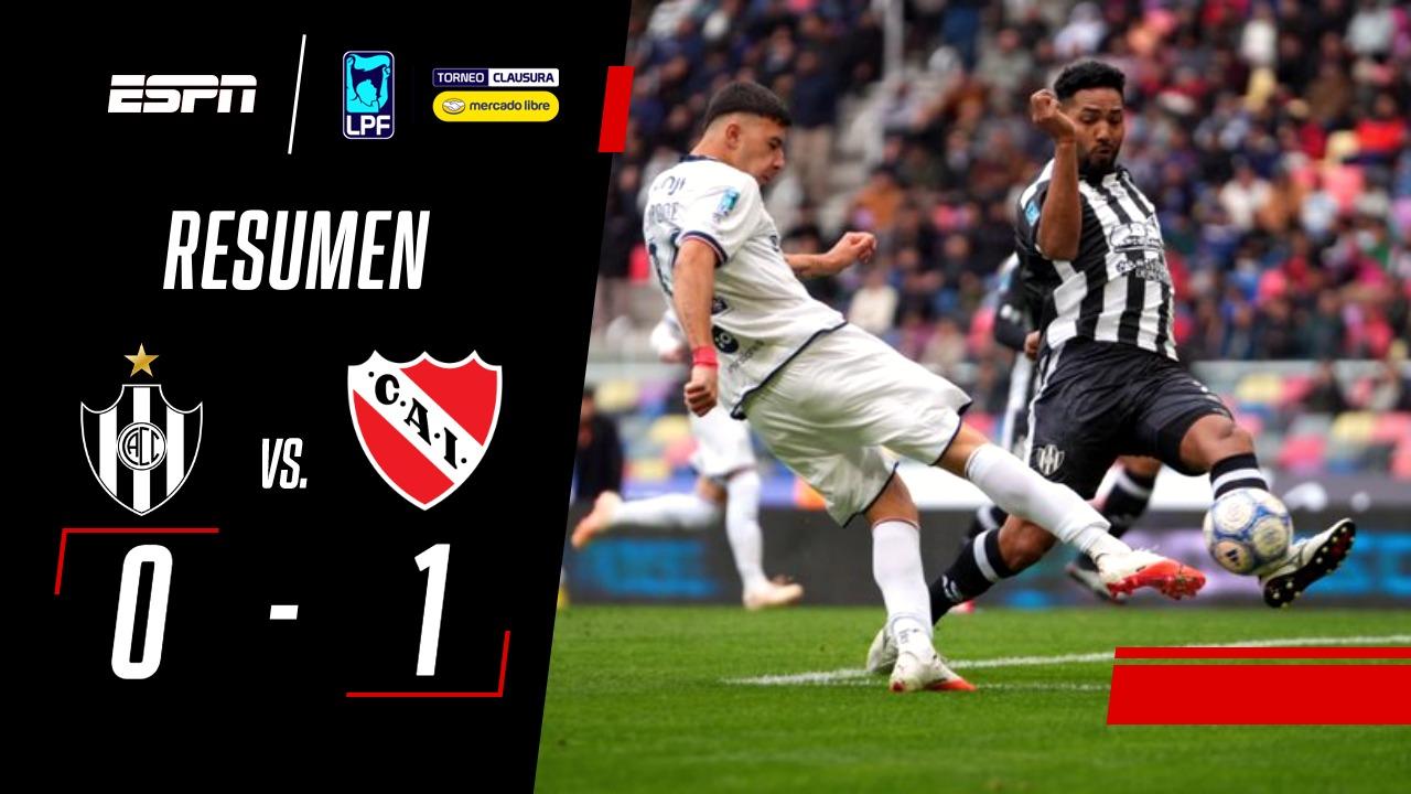 Con gol de Leo Godoy, Independiente se impuso 1-0 sobre Central Córdoba