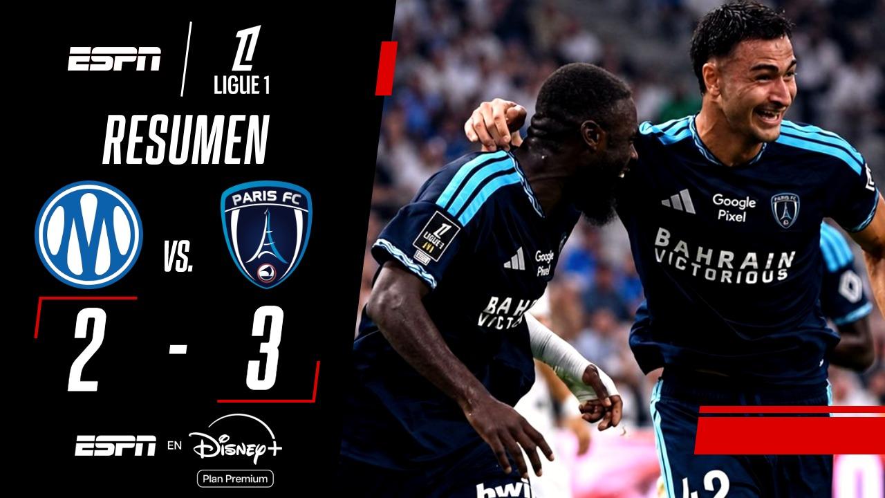 Triunfo histórico de Paris FC ante Marsella