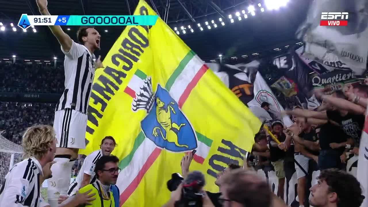 ¡Loco suelto en Turín! Gatti puso el 1-1 contra Milan