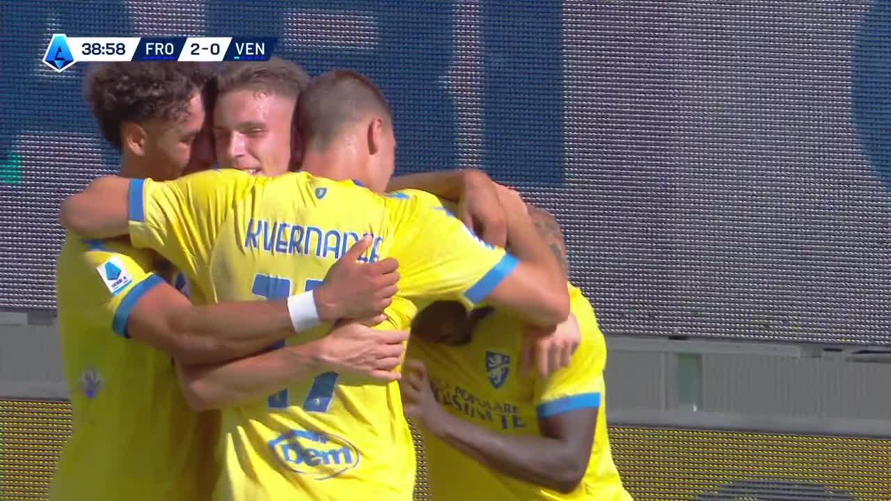 ¡Raimondo marcó su doblete ante Venezia!