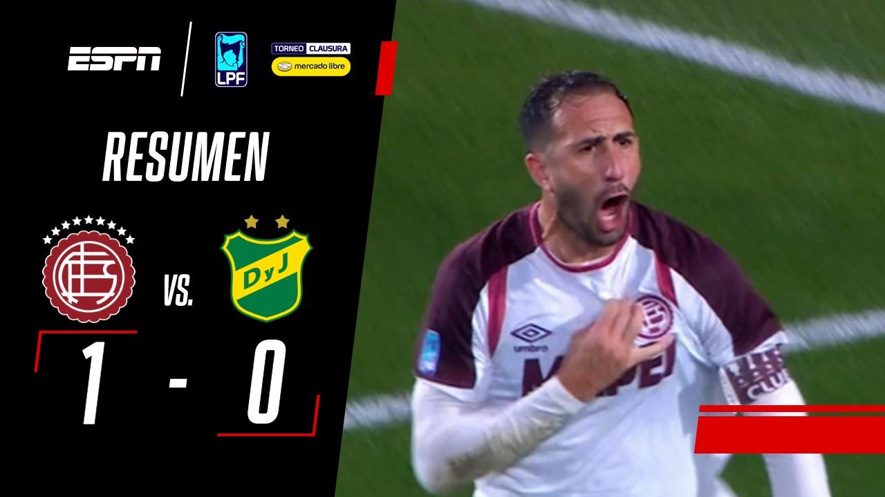 ¡Gol agónico de Izquierdoz para darle la victoria a Lanús!