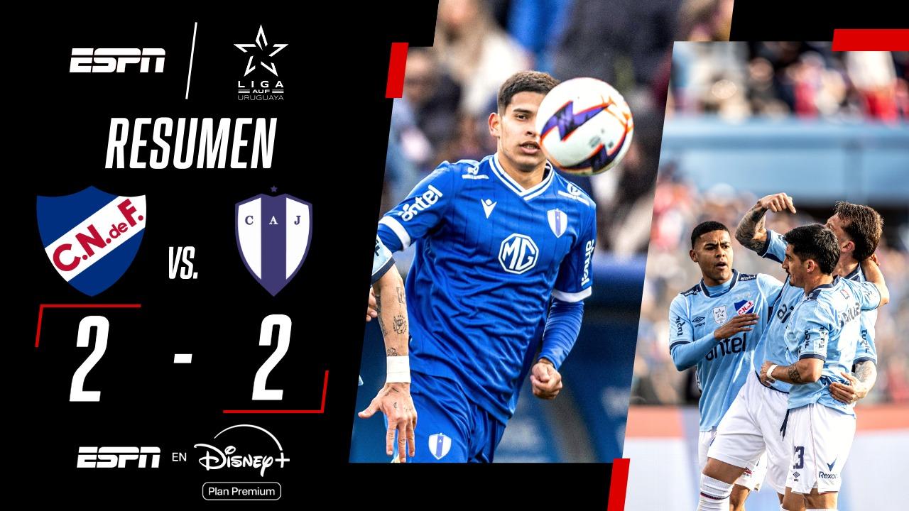 El gol de Calvo no alcanzó y Juventud rescató un puntazo ante Nacional