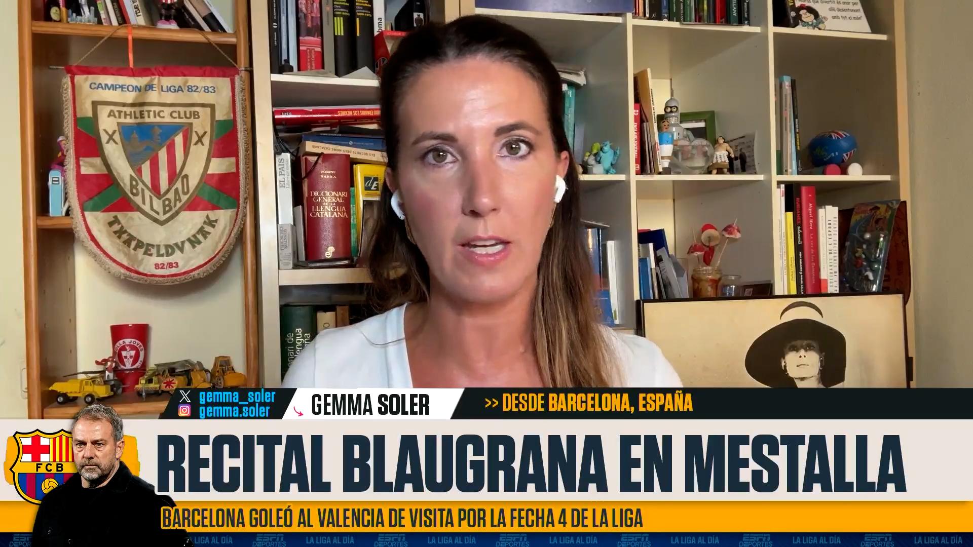 Gemma: "Es un arranque fulgurante del Barcelona"