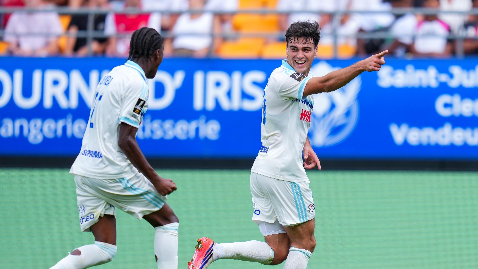 Gio Reyna making his case in France for a call-up