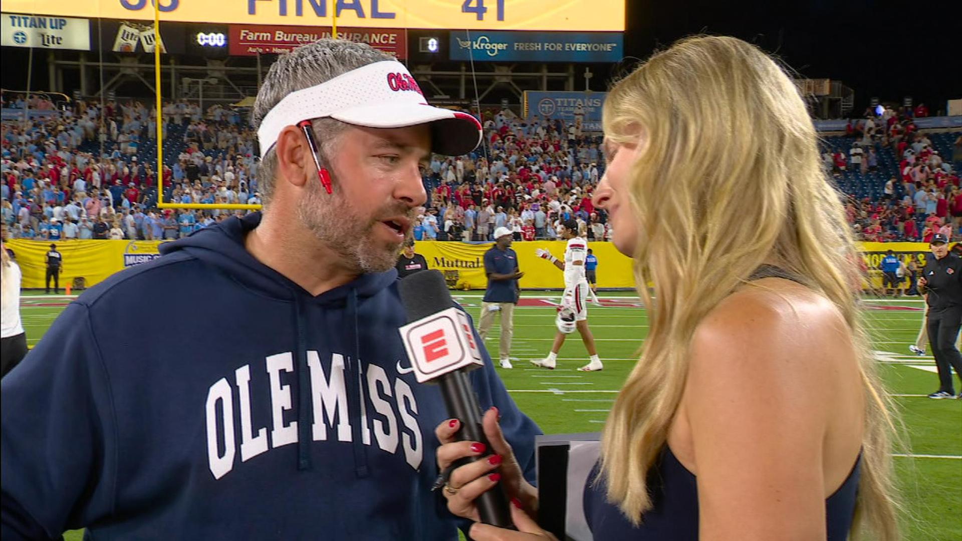 Pete Golding highlights the fight and talent in his Ole Miss squad