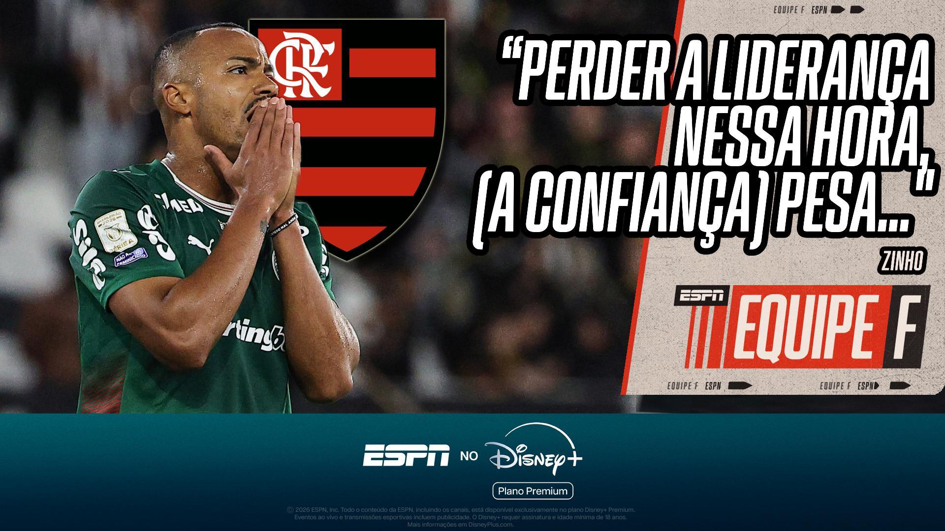Zinho diz que Palmeiras pode chegar com 'confiança abalada' contra a LDU após perder a liderança do Brasileirão para o Flamengo