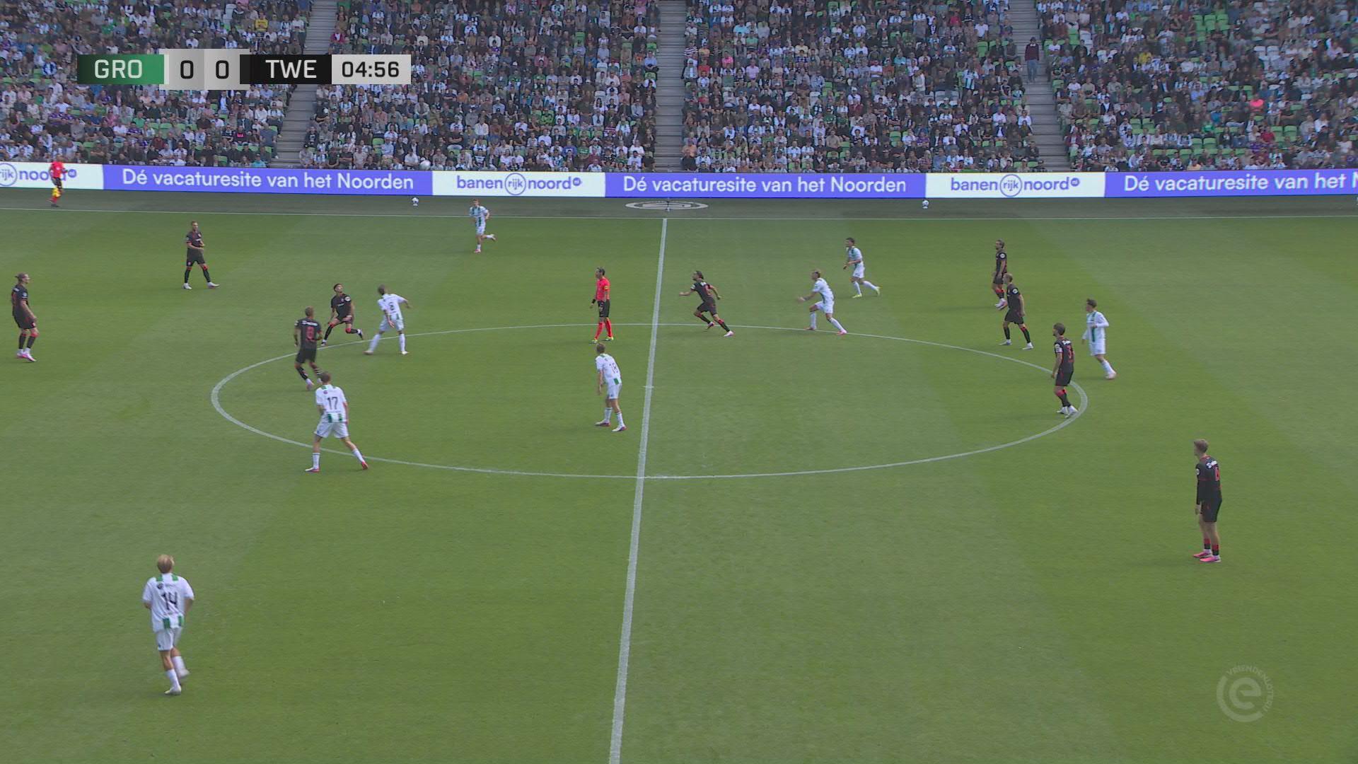 Vaessen ongelukkig betrokken bij openingsgoal | Samenvatting FC Groningen - FC Twente