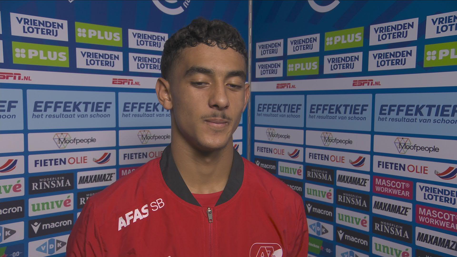 Matchwinner Oufkir: "Mijn goal was van kwaliteit"