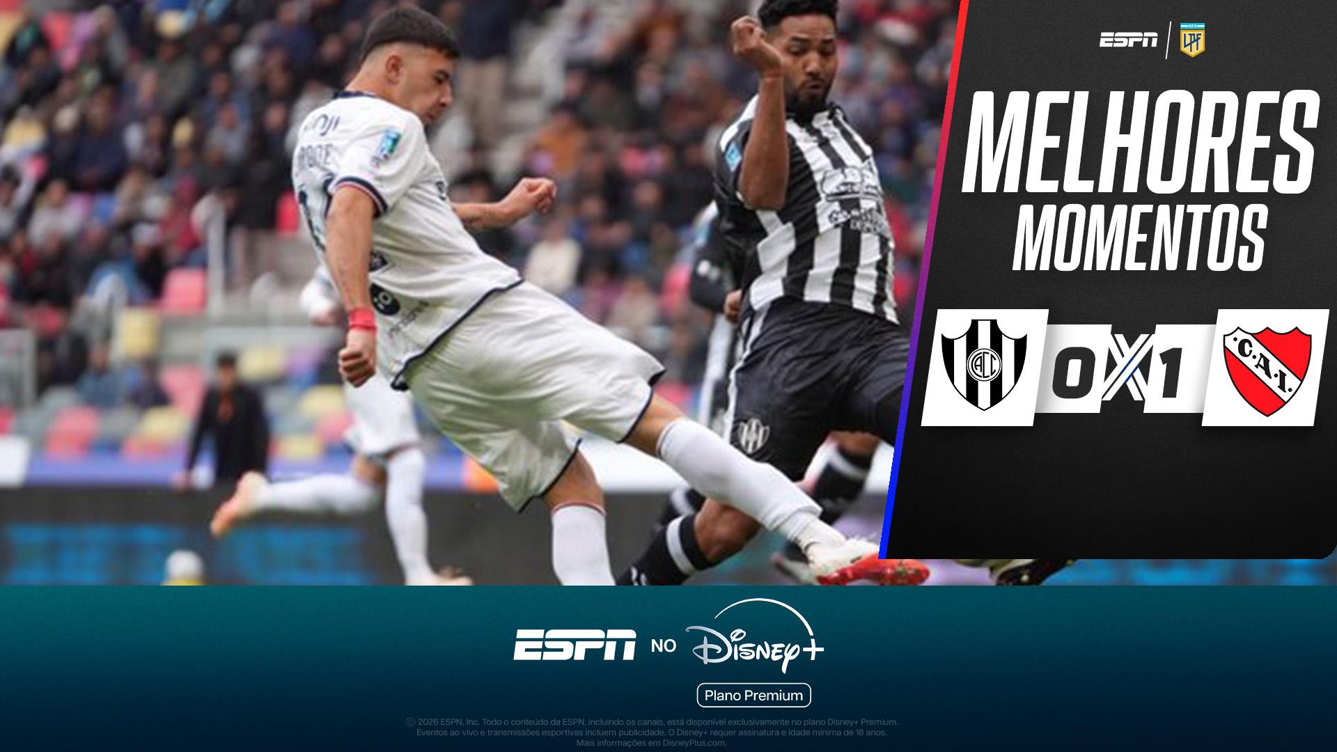 Central Córdoba 0 x 1 Independiente no Campeonato Argentino: VEJA os melhores momentos