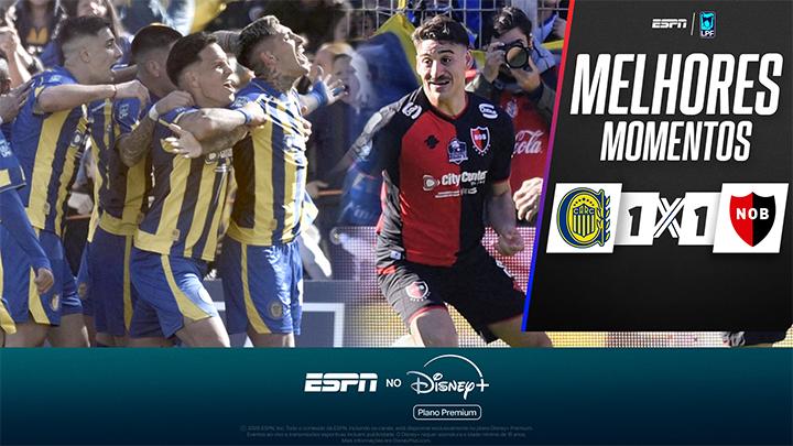 Rosario Central 1 x 1 Newell's Old Boys no Campeonato Argentino: VEJA os melhores momentos
