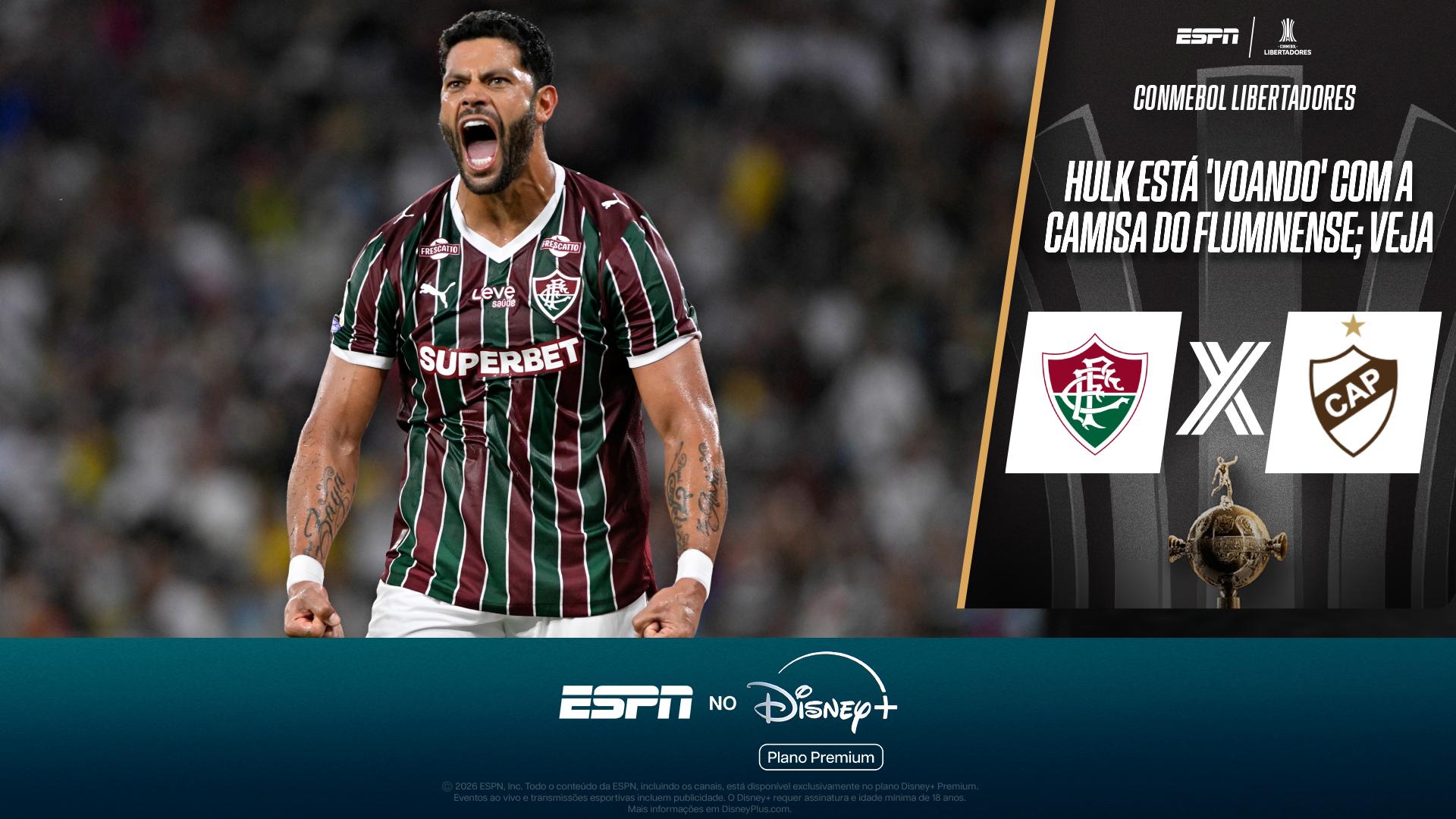 ELE ESMAGA! Como Hulk pode ser 'o cara' do Fluminense contra o Platense