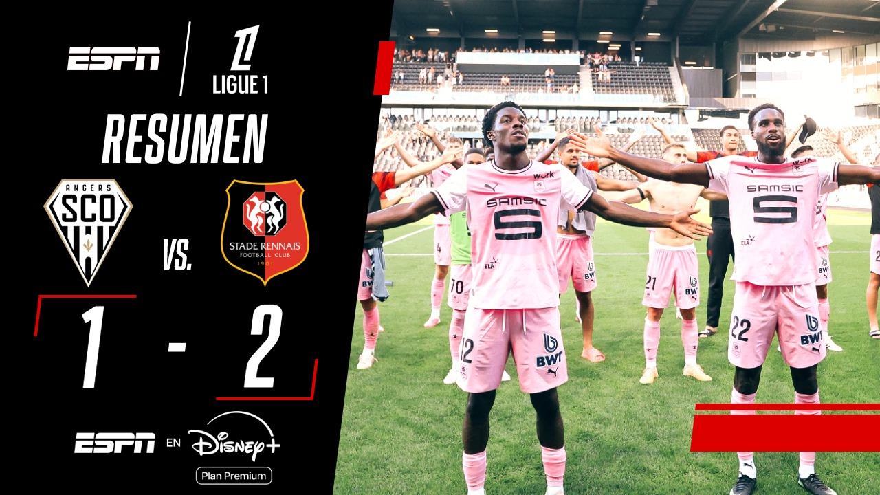Stade Rennais se impuso 2-1 ante Angers