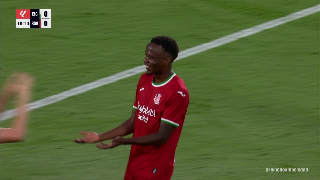 ¡Derechazo letal de Ochieng y golazo ante Elche!