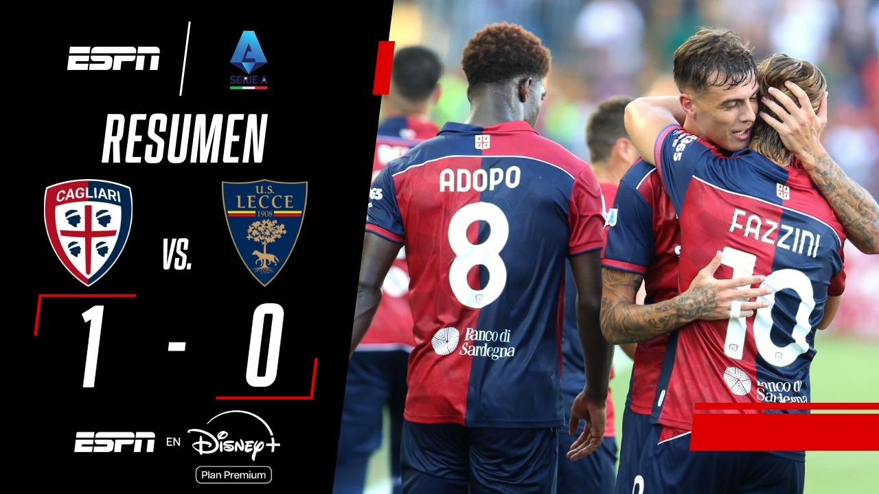Con lo justo, Cagliari sumó de a tres ante Lecce