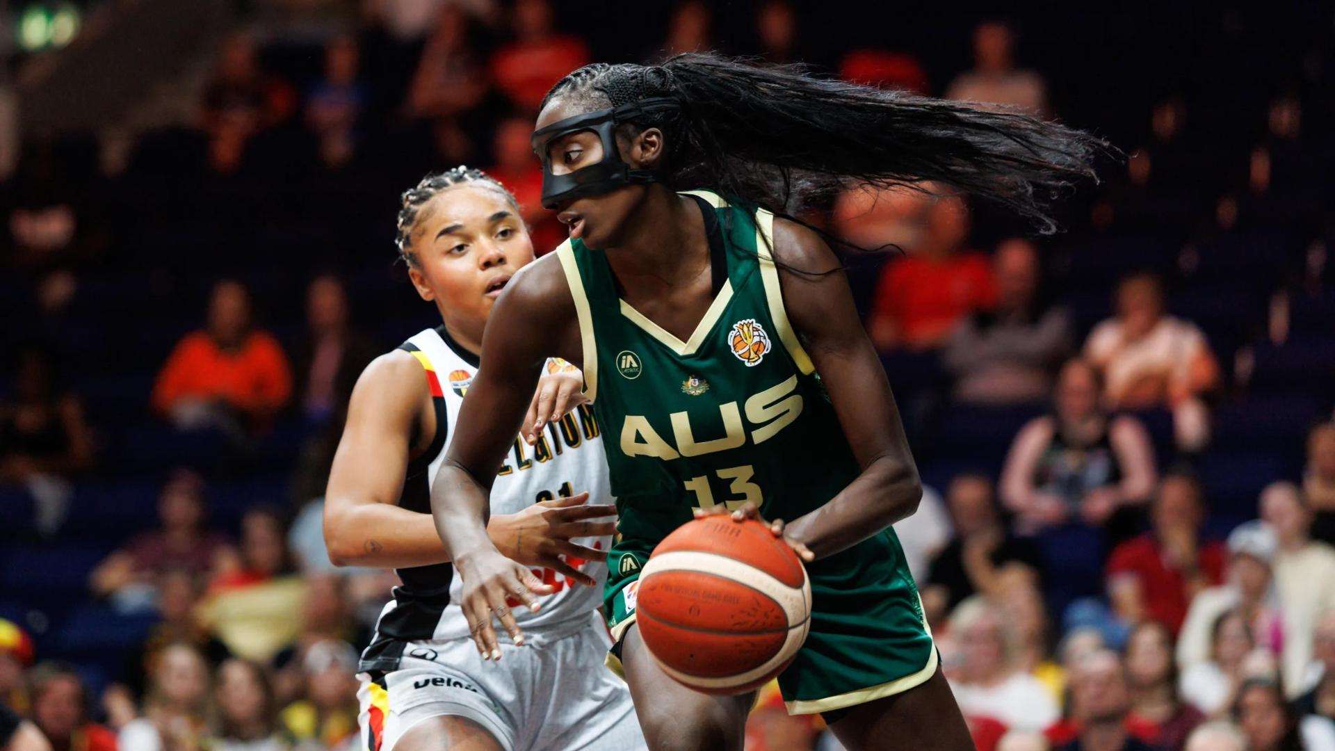 Opals fall short in loss to Belgium