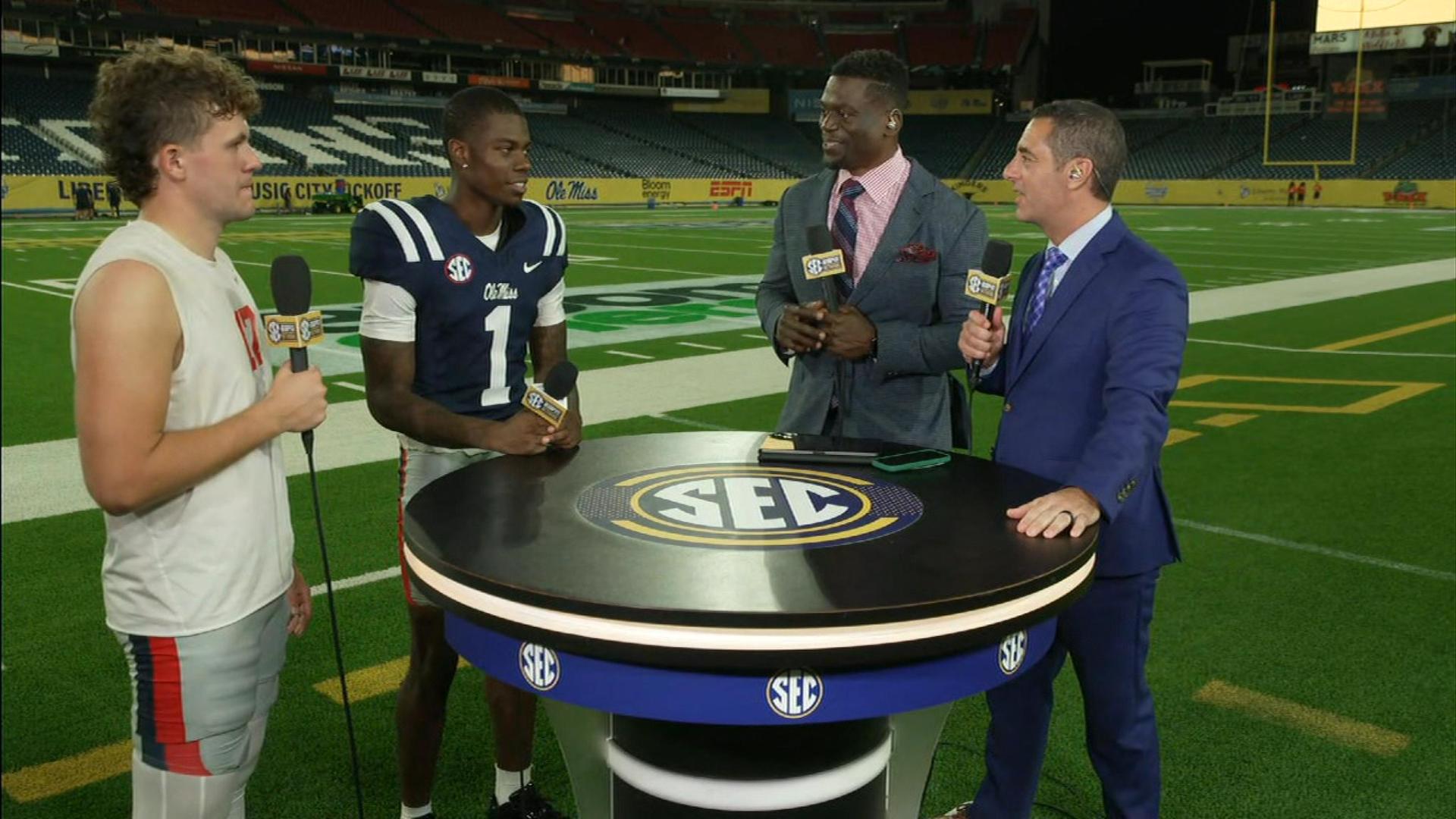 Carneiro, Alexander relive game-changing moments in Ole Miss' win