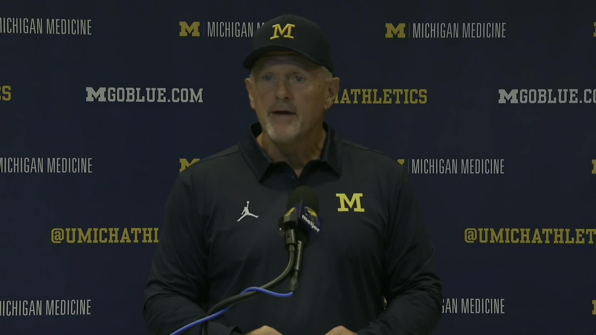 Michigan's Whittingham on Underwood: 'He's our QB right now'