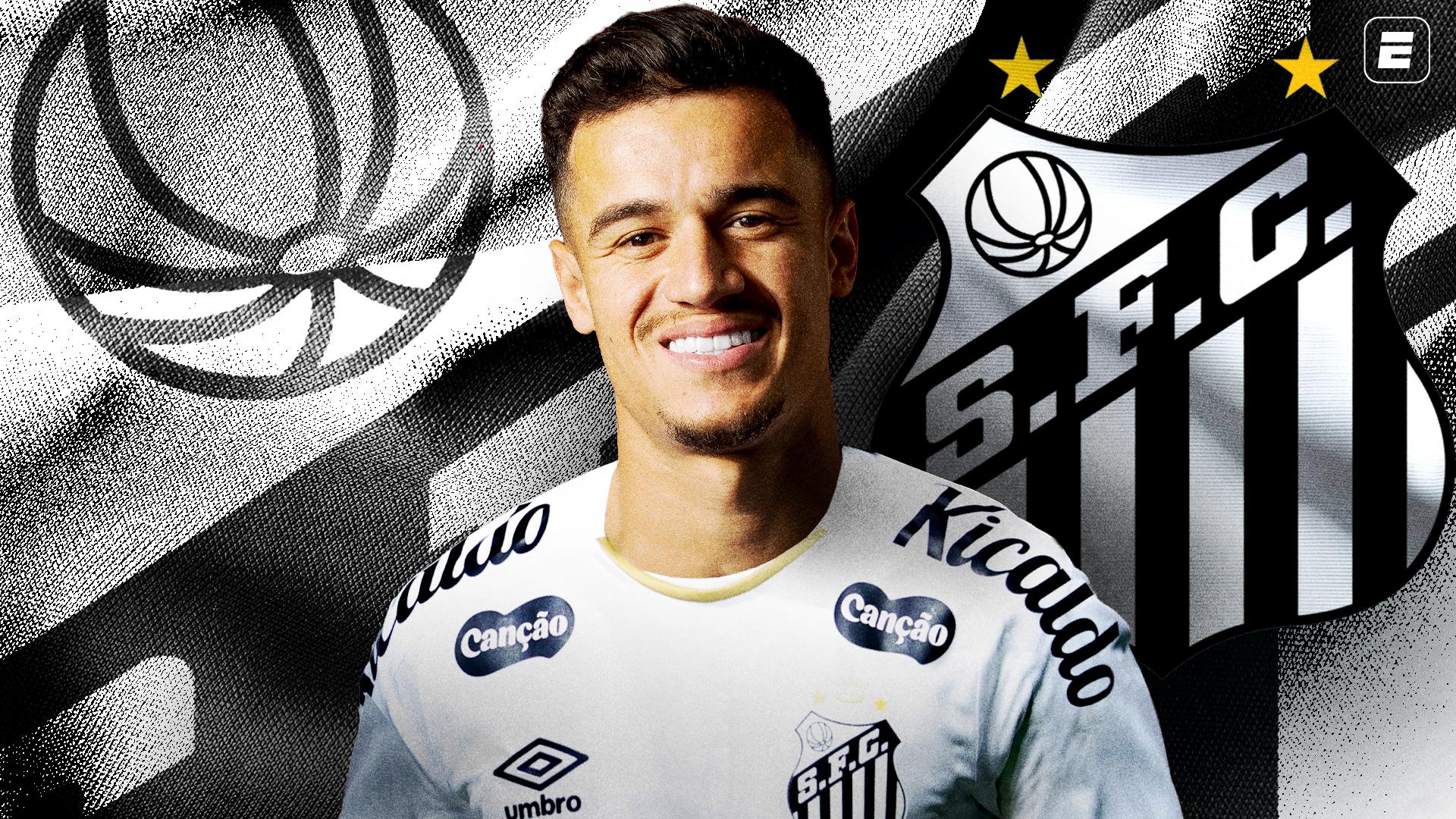 Philippe Coutinho no Santos? Veja lances do meio-campista pelo Vasco