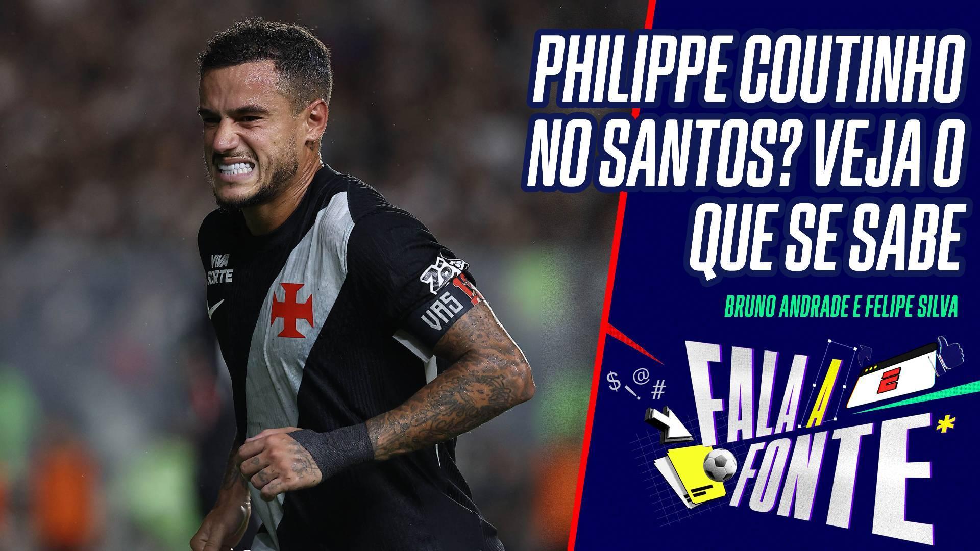 Santos negocia a contratação de Philippe Coutinho; veja detalhes