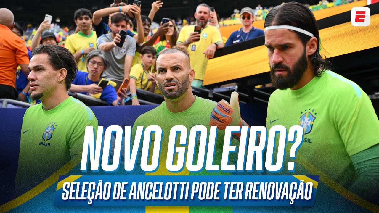 Seleção Brasileira precisa de renovação no gol? Comentaristas da ESPN elegem goleiro titular para ciclo pós-Copa