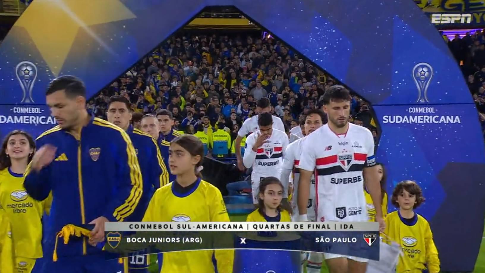 Chegou a hora! São Paulo visita o Boca Juniors em jogaço pela Sul-Americana na Bombonera