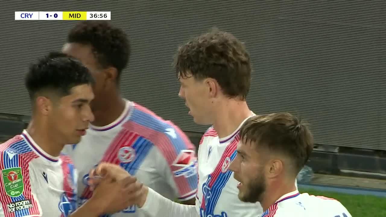 ¡Larsen abrió el marcador ante Middlesbrough!