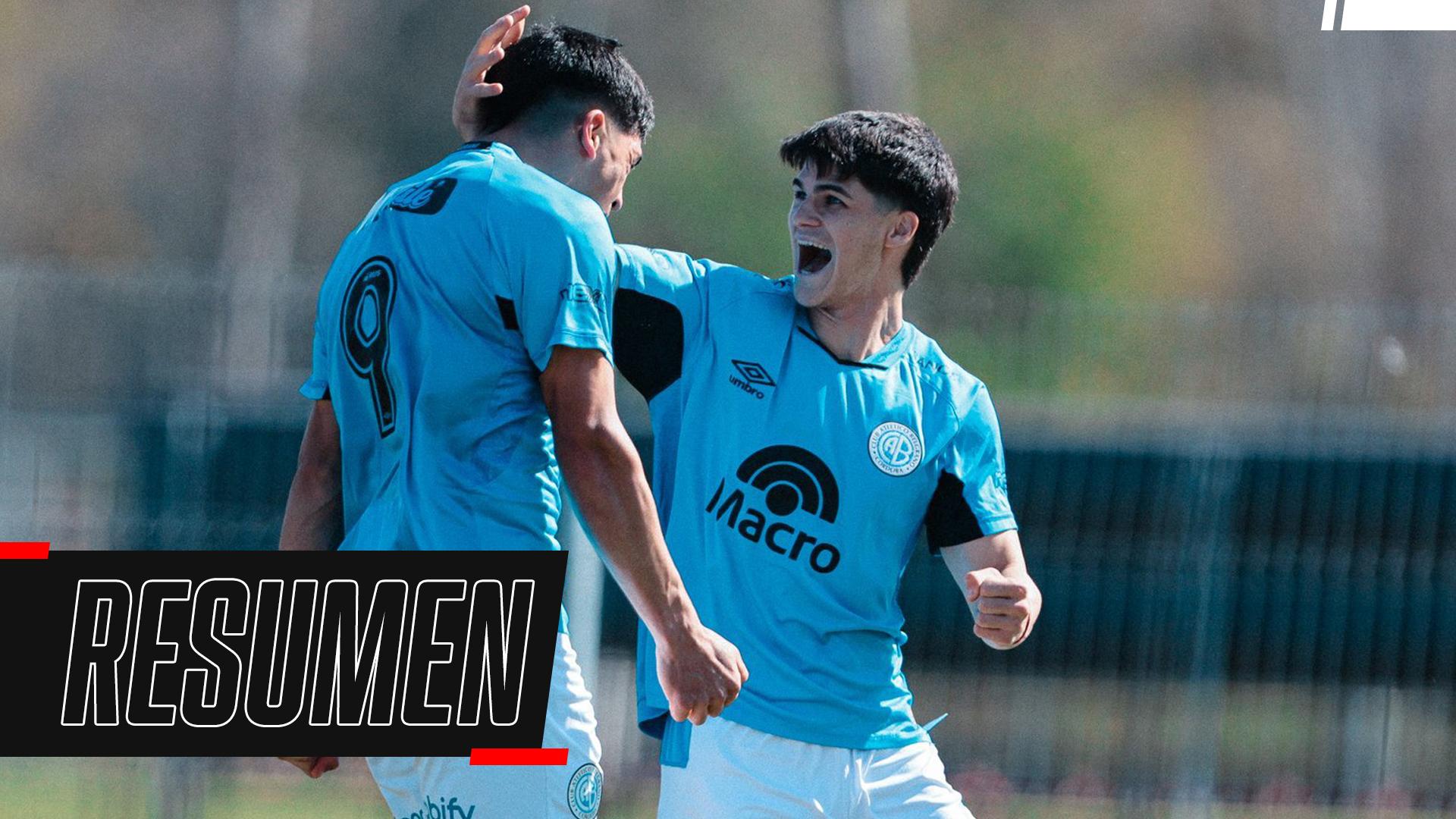Por el Torneo Proyección, Belgrano venció 3-1 a Colón