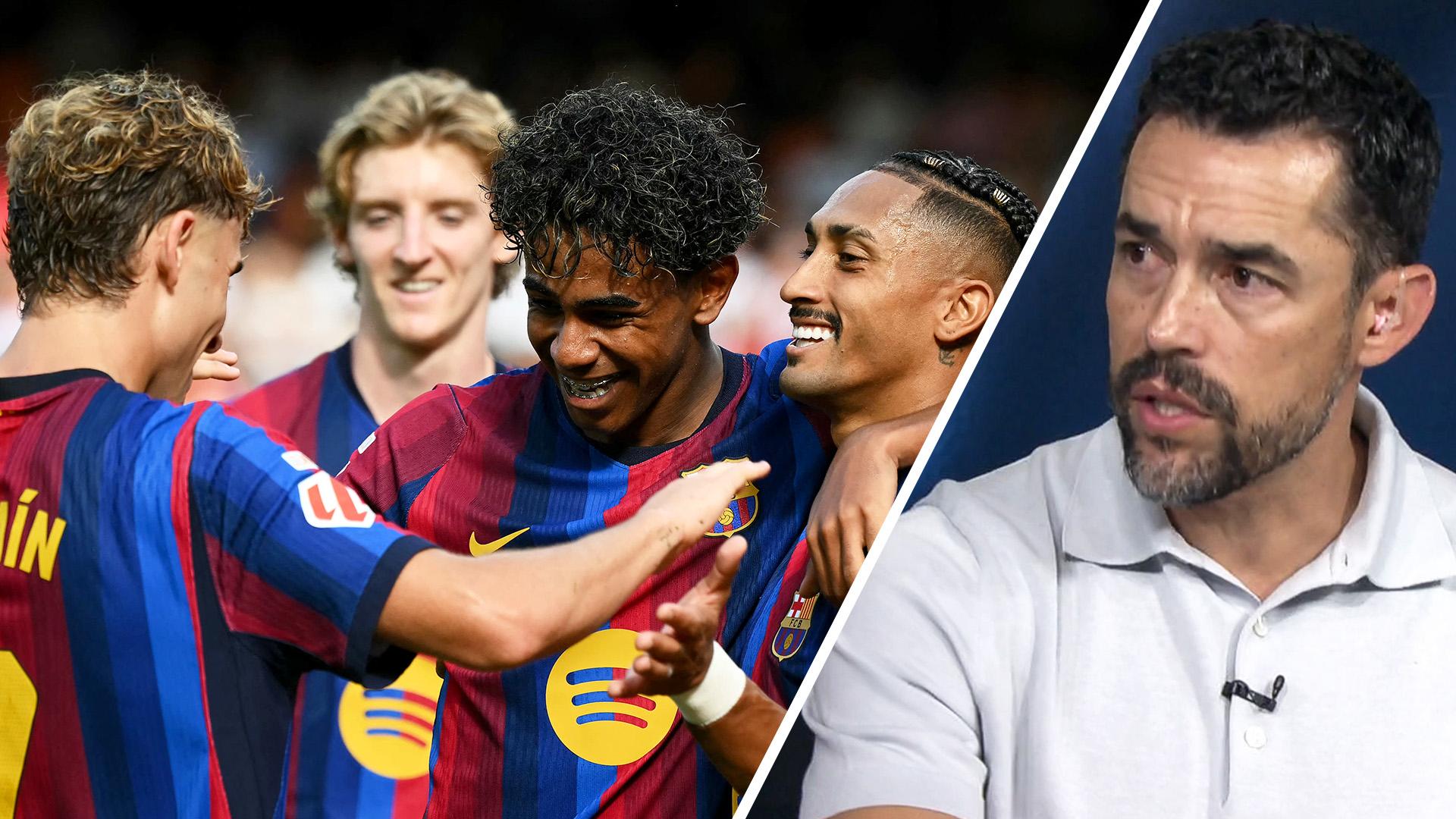 Gomez: This is Barcelona playing total football