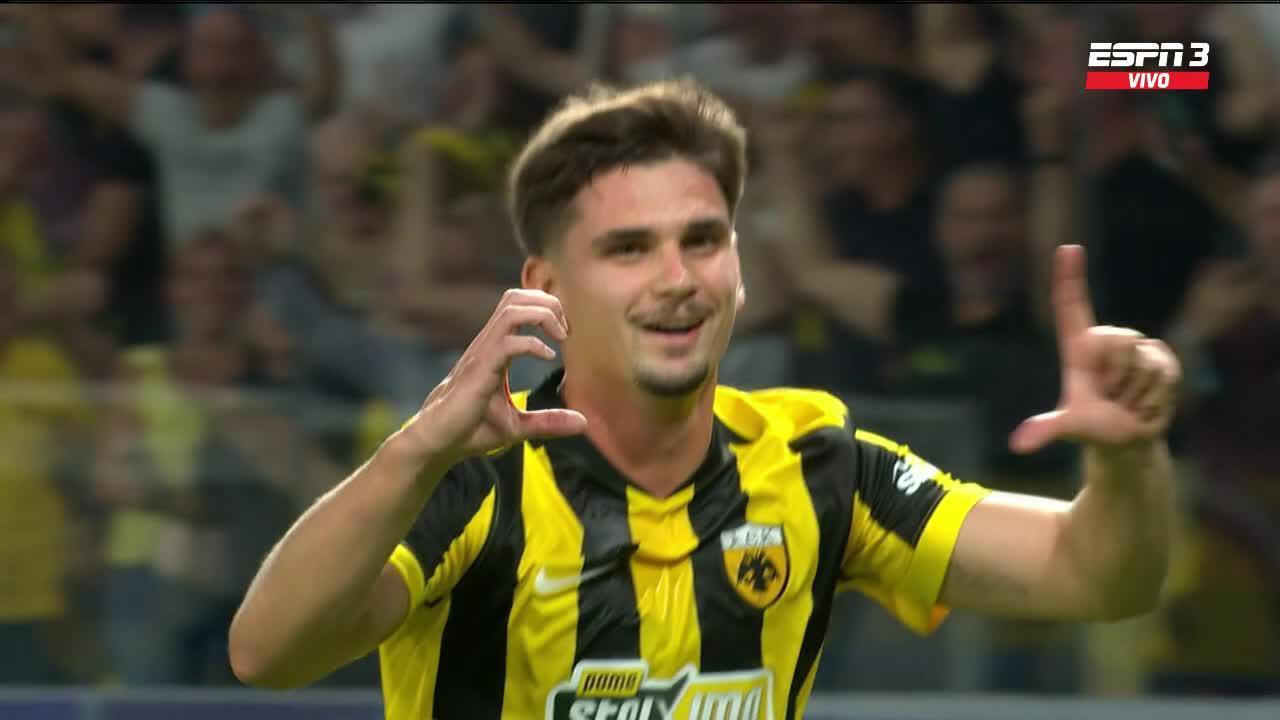 ¡Pincelada de Marin y golazo al ángulo para el AEK!