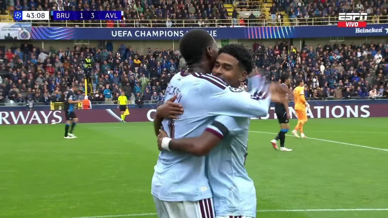 ¿Blooper de Brujas? Jackson festejó el 3-1