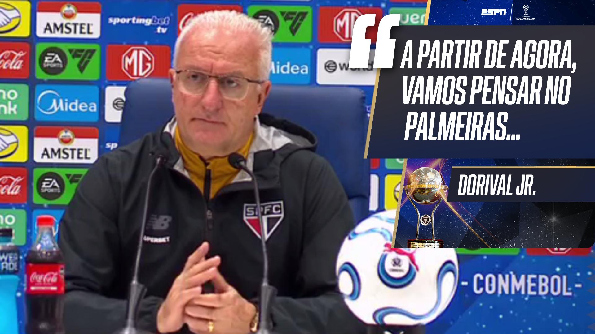 Dorival vai poupar os titulares do São Paulo contra o Palmeiras? VEJA a  resposta do treinador
