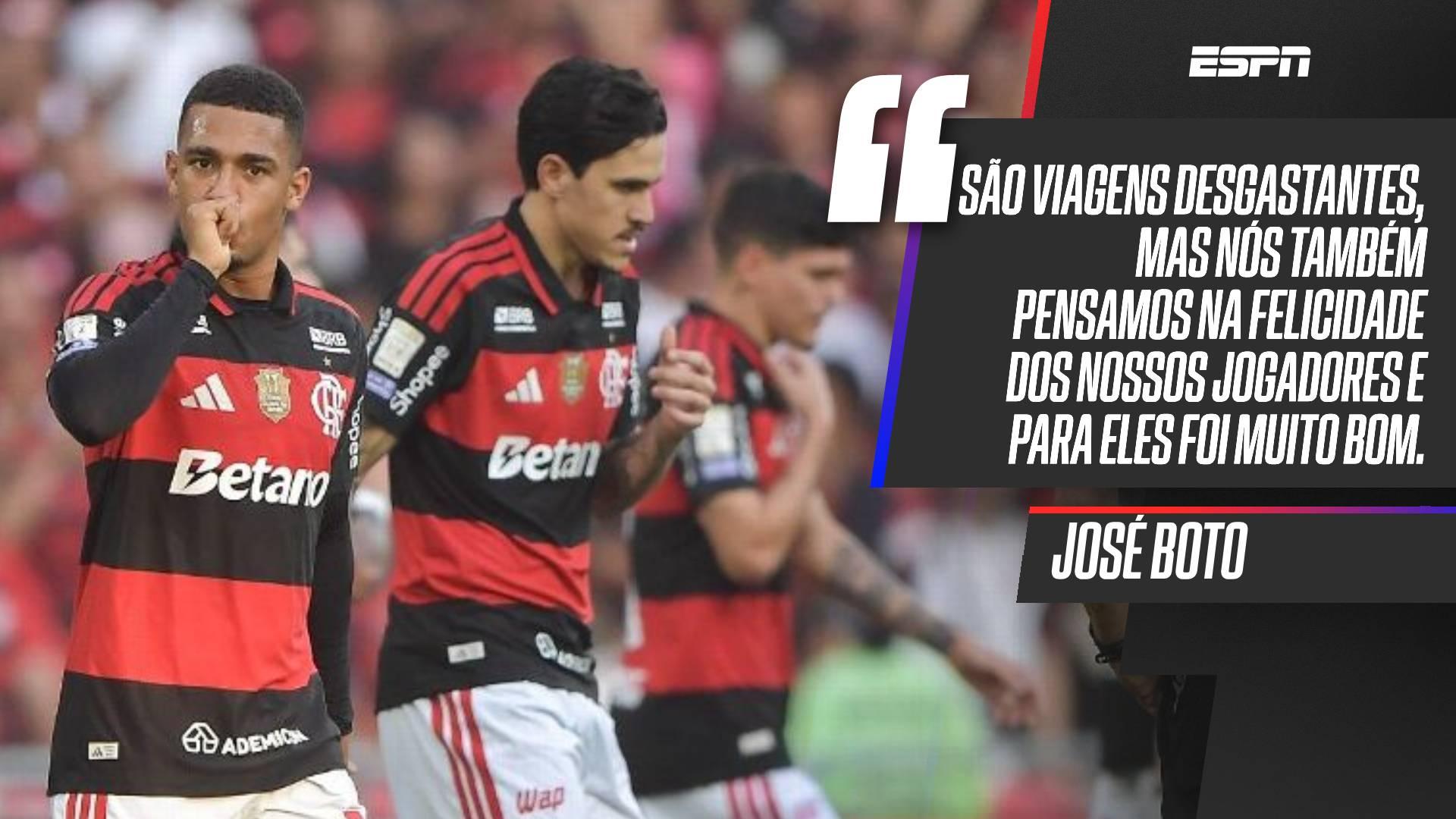 'Não é tão bom para o Flamengo': Boto fala sobre convocações de Pedro e Samuel Lino para a Seleção Brasileira