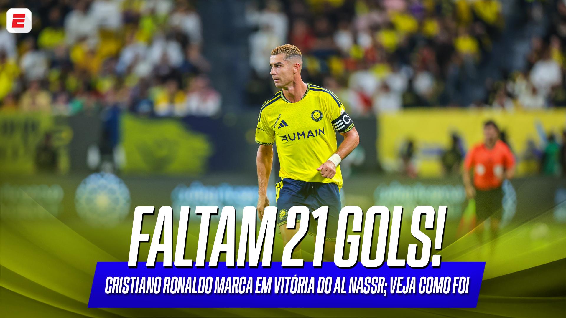 Cristiano Ronaldo marca 979° gol, e Al Nassr segue 100% no Campeonato Saudita; VEJA como foi
