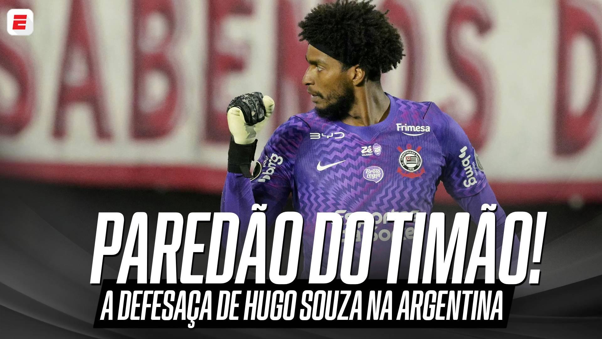 Paredão do Corinthians e da Seleção? A defesaça de Hugo Souza que garantiu empate na Libertadores