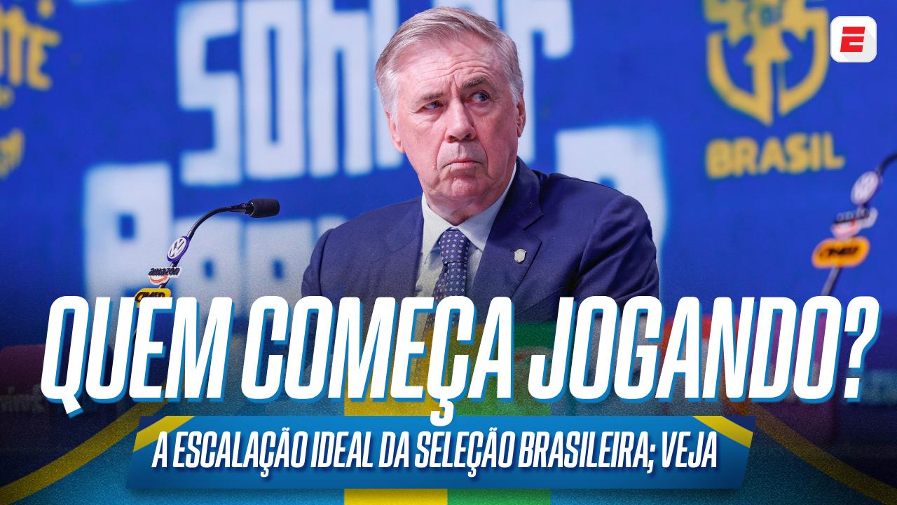 Seleção Brasileira: Ubiratan Leal escala os 11 ideais após convocação de Ancelotti; VEJA