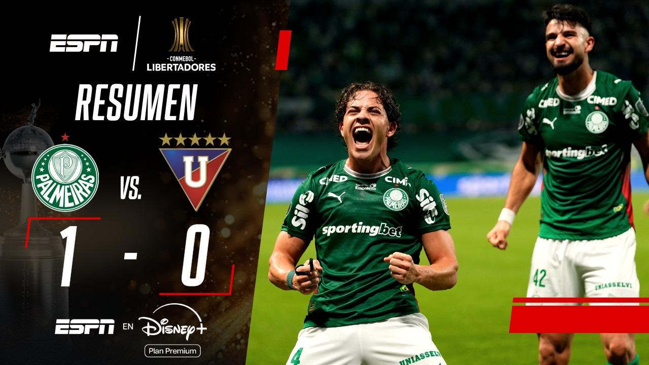 Palmeiras se impuso ante Liga de Quito en la ida de los cuartos de final