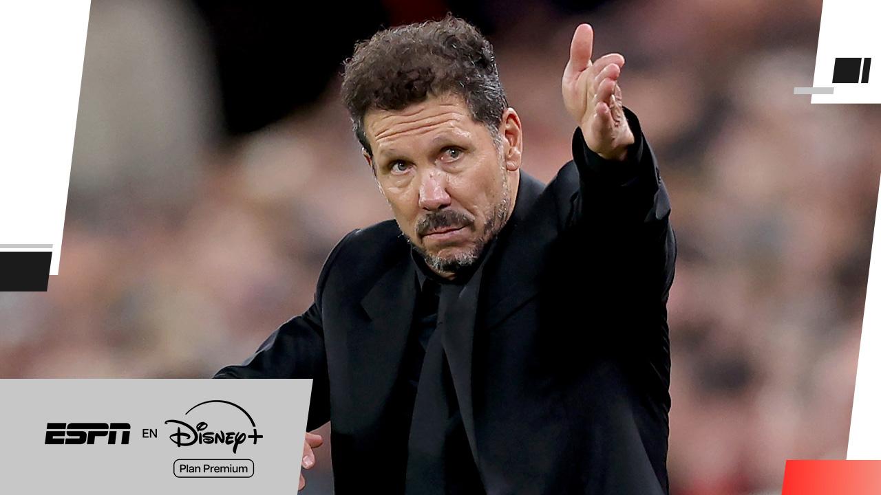 Simeone: "Necesitamos trabajar mucho para llegar a la final en el Metropolitano"