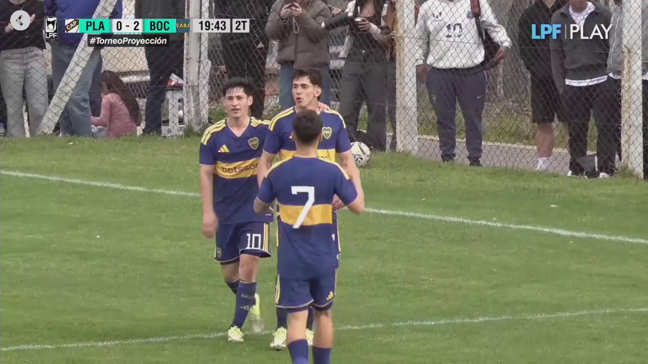 Increíble error del arquero de Platense y gol de Bacidalupe para Boca