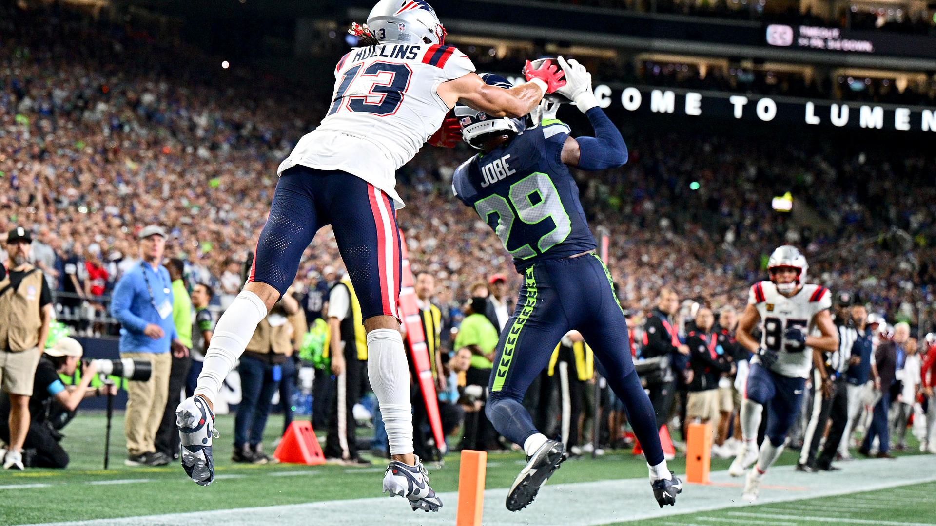 ¡Intercepción que vale una victoria! Josh Jobe liquida a los Patriots