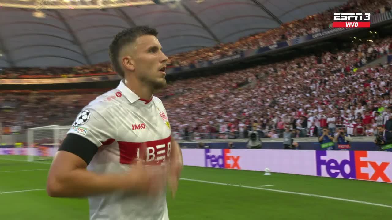 ¡Otra vez Demirovic! Golazo para la ventaja del Stuttgart